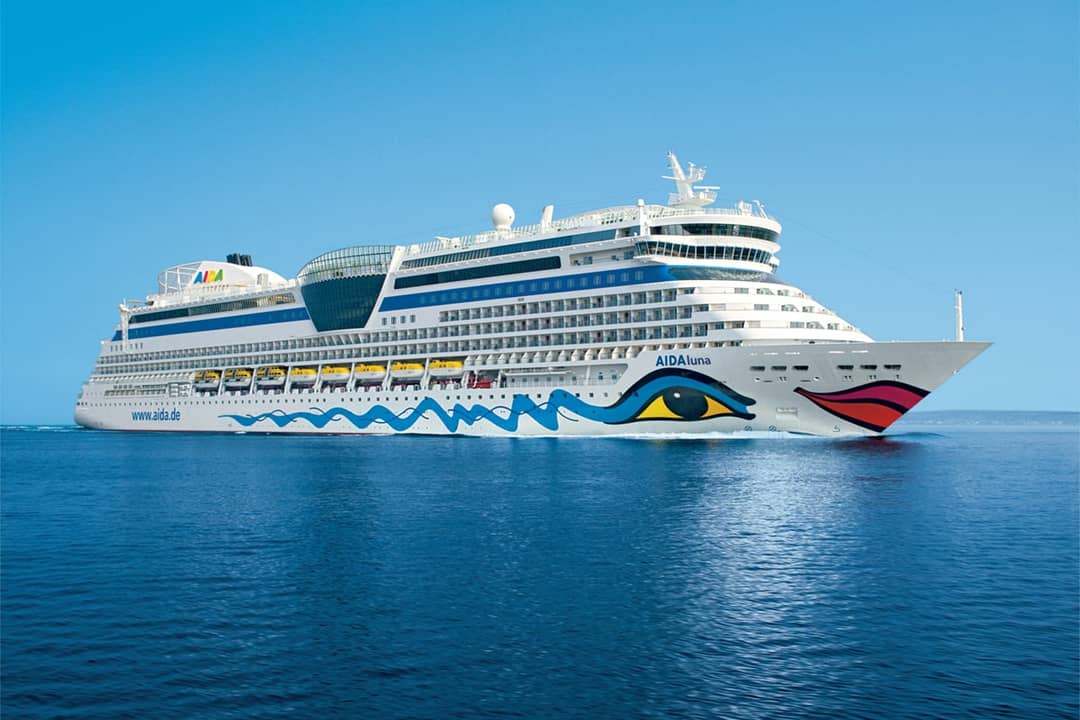 28 daagse West-Middellandse Zee cruise met de AIDAluna