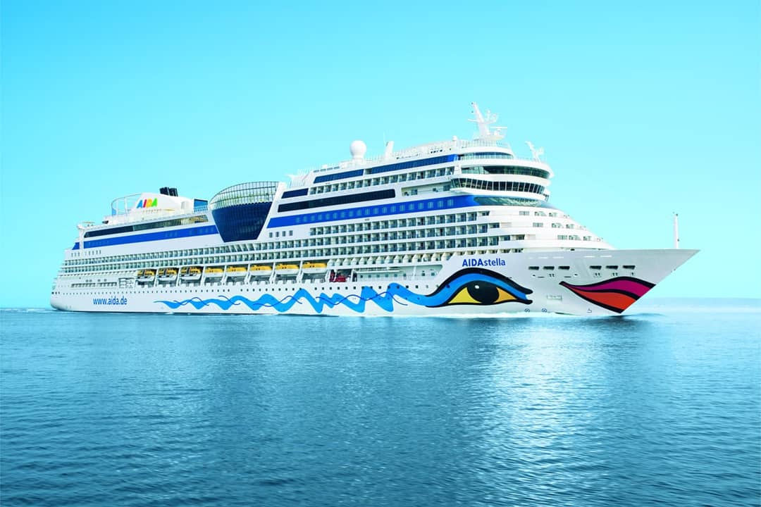 8 daagse Middellandse Zee cruise met de AIDAstella