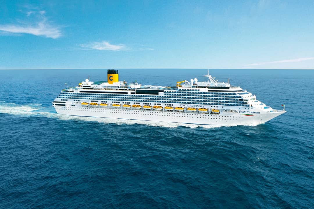 17 daagse Transatlantisch cruise met de Costa Fascinosa