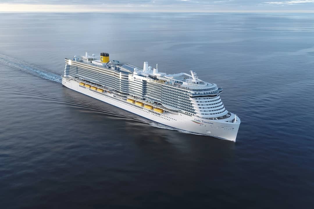 6 daagse West-Middellandse Zee cruise met de Costa Toscana