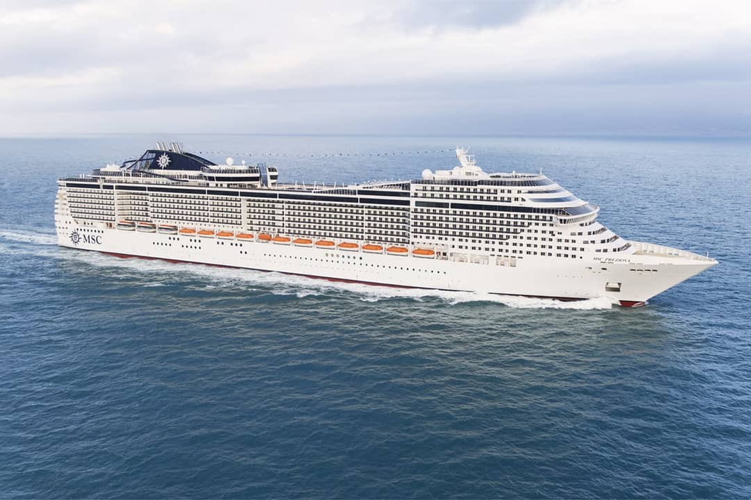 8 daagse Noord-Europa cruise met de MSC Preziosa