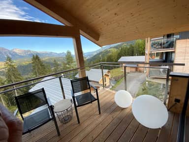Wellness Chalet mit Sprudelbad 8P