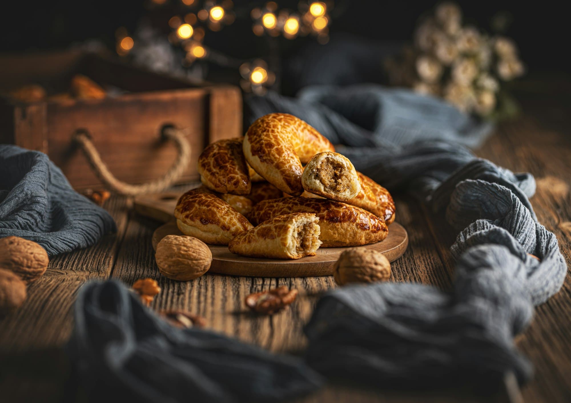 Traditional Slovak Christmas short pastry