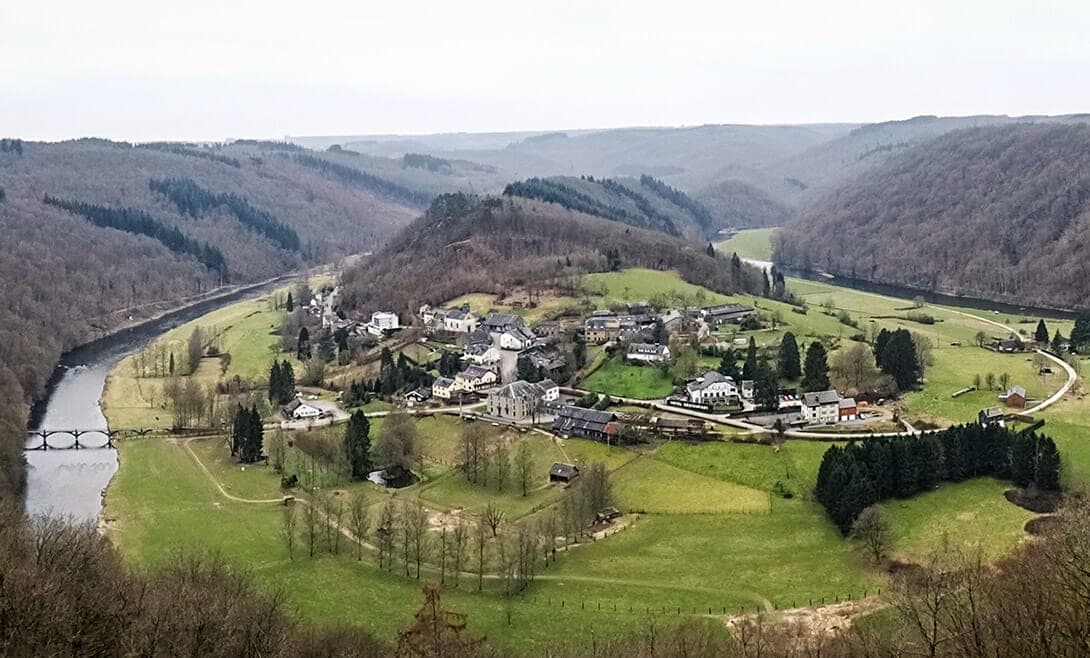 Frahan bezoeken in de Ardennen